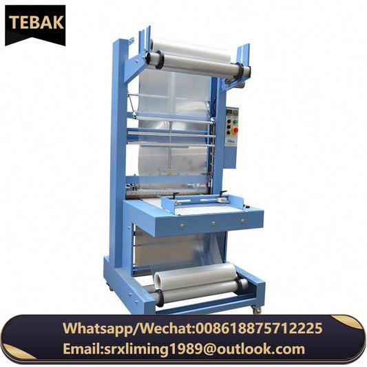 TEBAK SY-6540 Computer and Plastic Bottle Semi-auto Sleeve Sealing&shrinking Packager/packing Machine/shrink Wrapping Machine