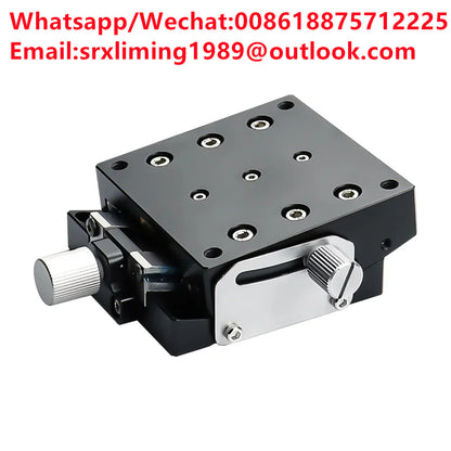GFG40 GFWG40 X Axis XY Axis 40mm Sliding Table Manual Radian Angle Table Goniometer Swing Table Measurement Displacement Radian