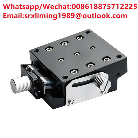 GFG40 GFWG40 X Axis XY Axis 40mm Sliding Table Manual Radian Angle Table Goniometer Swing Table Measurement Displacement Radian