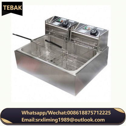 Kitchen Equipment Promotion Price Chicken Deep Fryer/Electric Deep Frying Machine/Commercial Potato Chips Deep Fryer