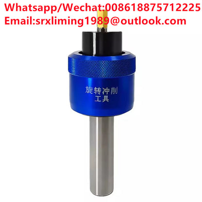 Straight Shank 8.0mm Hexagonal Squareal CT08 CT16 Rotary Broach Punch Holder British System C16/C20/C22/C25/C32 for Lathe