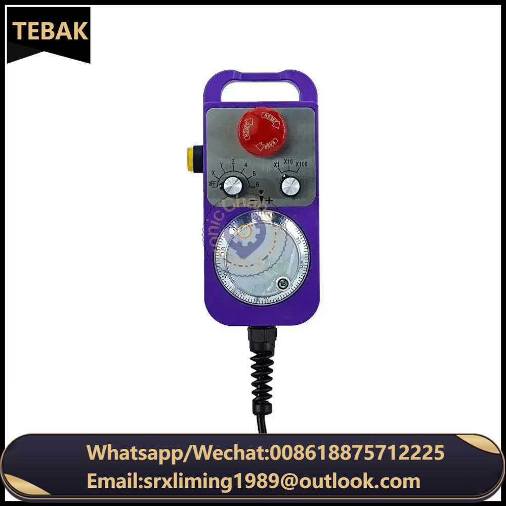 CNC Upgraded Version of Electronic Handwheel, 4/6 Axis MPG Mach3 Controller FAGOR GSK MITSUBISHI FANUC 5V Manual Pulse