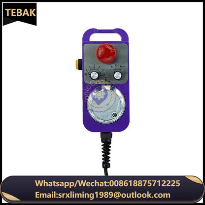 CNC Upgraded Version of Electronic Handwheel, 4/6 Axis MPG Mach3 Controller FAGOR GSK MITSUBISHI FANUC 5V Manual Pulse