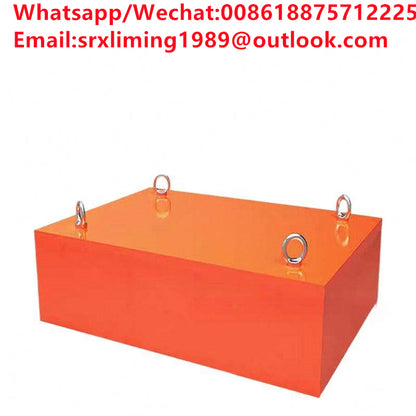TEBAK Conveyor Belt Strong Magnetic Iron Remover Industrial Rectangular Suspension Strong Magnetic Strong Magnetic Iron Remover