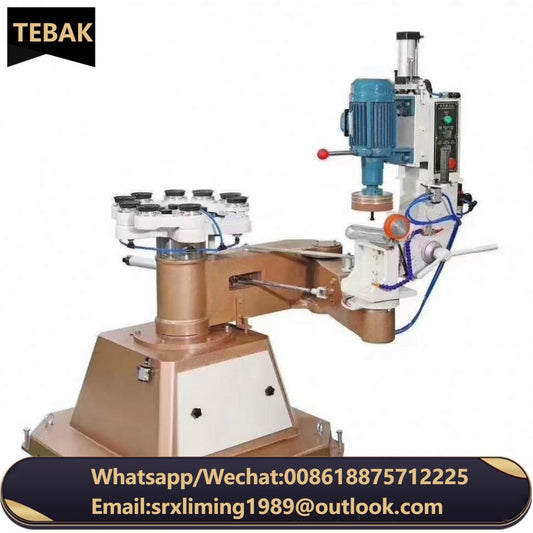 TEBAK CX-21 Single Arm Irregular Shape Round Glass Edge Polishing Machine Price