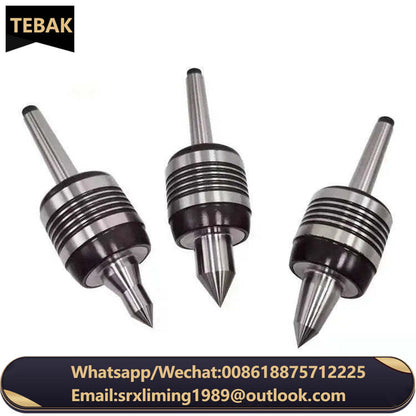 Lathe Live Centers MT2 MT3 MT4 MT5  a B C Rotary Live Center with Mormal Carbide Lenthed Transition Tips Cnc Lathe Live Center