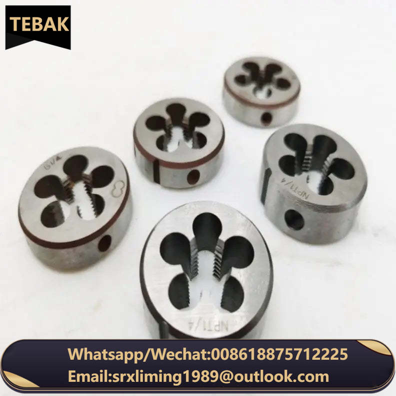 M12 M30 HSS Metric DIN223 M1-M30 Circular Round Thread Dies for Thread Cutting