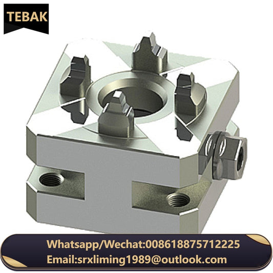 Tebak Precision Stainless Steel 60*60 mm  square Manual Quick Chuck with Locking Screw