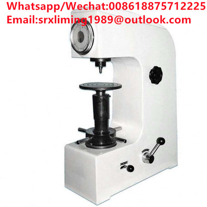 Manual Alloy Metal Rockwell Hardness Tester Durometer Rockwell Hardness Testing Machine Measuring Instrument