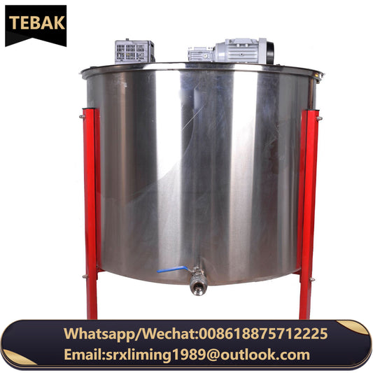 TEBAK Electric Honey Extractor With Auto Turnover for Honey Processing and Mixing High Quality 4 6 8 Tier Stainless Steel