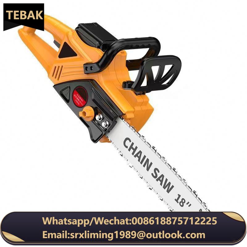 High Quality Garden Power Tools Machine Price Cordless Electric Chain Saw for Wood