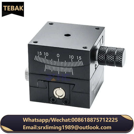 GFG40 GFWG40 X Axis XY Axis 40mm Sliding Table Manual Radian Angle Table Goniometer Swing Table Measurement Displacement Radian