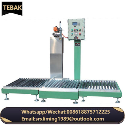 XSH-19 TEBAK High Efficiency Automatic Production Liquid Paint Oil Barrel Drum Filling Machine