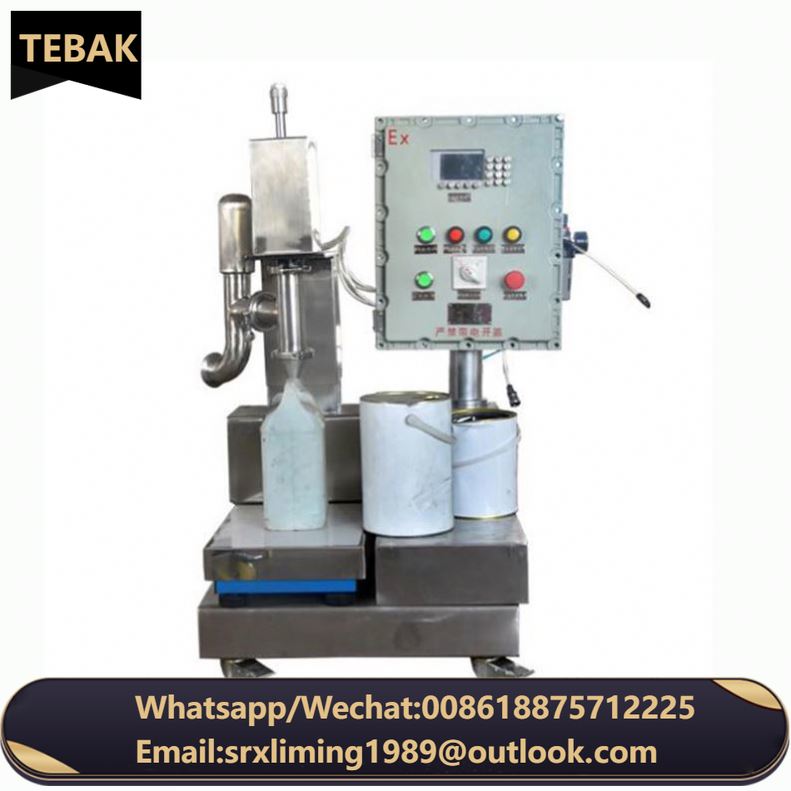 XSH-15 TEBAK Cheap Manual Operation 5 Gallons Bottled Water Oil Paint Filling Machine