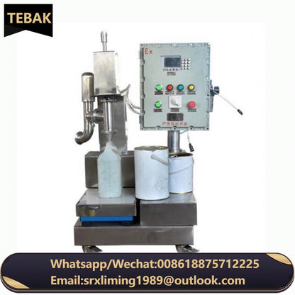 XSH-15 TEBAK Cheap Manual Operation 5 Gallons Bottled Water Oil Paint Filling Machine