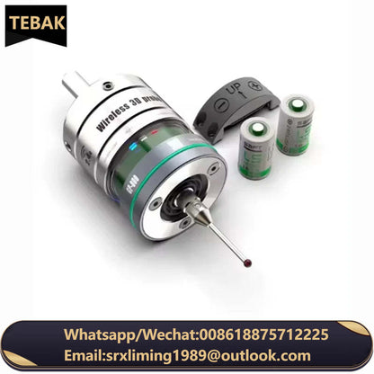 TEBAK 2025 edge finder GP-800 infrared wireless probe workpiece measurement 3D wireless centering replaces Renishaw OMP40-2