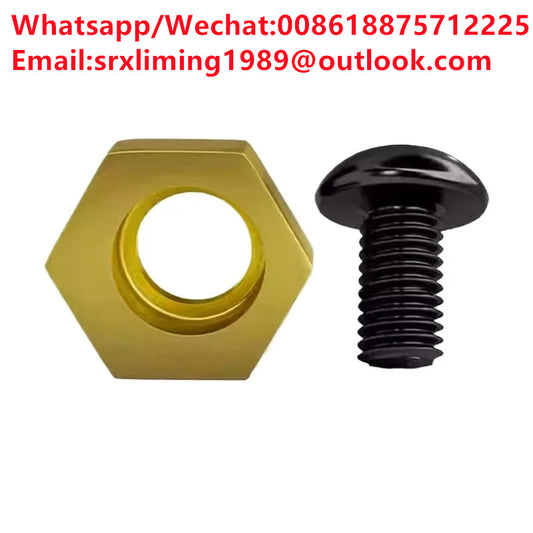 M4-M16 Precision CNC OK Vise Hexagonal Eccentric Fixture Clamps Stainless Steel Anchor Clamping with Nut for Workholding Thread