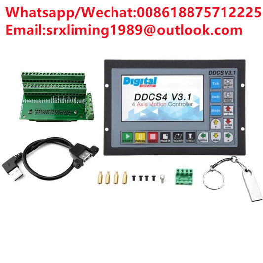 DDCSV3.1 DDCSV4.1 CNC offline motion control system motor motion controller instead of mach3 motion control system metal housing