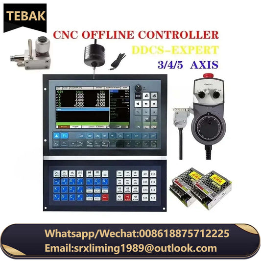 Standalone CNC Controller DDCS-EXPERT/M350 3/4/5 Axis 1Mkhz Support Close-loop Stepper Sevro/Double Y-axis ATC Replace DDCSV3.1