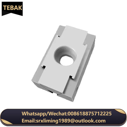 M6/M8L OK Double Extension Vise Fixture CNC Machining Center Multi-station Batch Processing Inclined Wedge Expansion Clamp Block