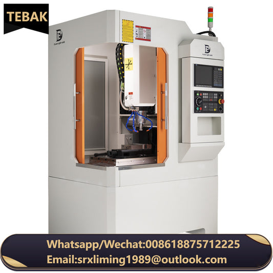 TEBAK JY-01 Mini Small Cnc Engraving 3 4 5 Axis Services  Aluminum Prototypes Vertical Turning Milling Machine for Metal