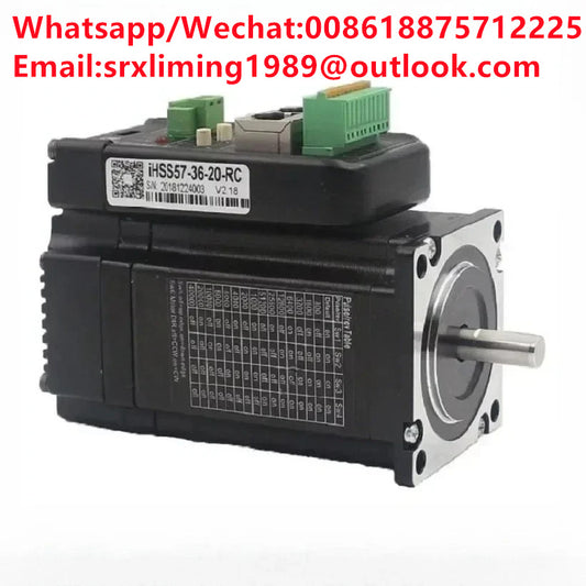 CNC JMC Nema 23 2-Phase 2Nm 4.5A Integrated CANopen RS485 Modbus-RTU Stepper Motor & Driver for CNC Machine Kits IHSS57-36-20-RC